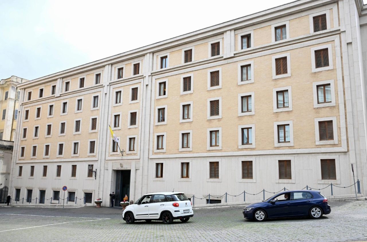 Pope’s health improving gradually as he recovers at Casa Santa Marta