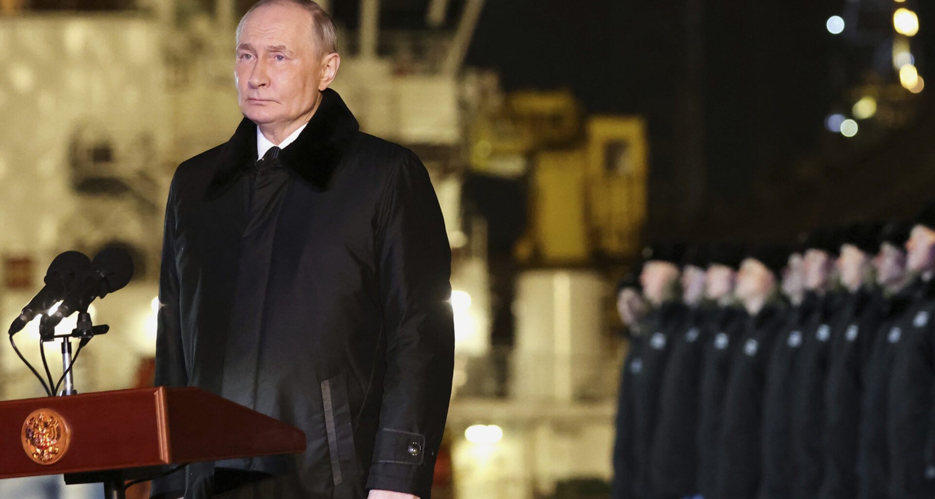 Russian President Vladimir Putin Attending Launch
