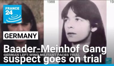 Long-sought Baader-Meinhof Gang suspect goes on trial in Germany • FRANCE 24 English