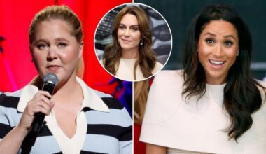 Amy Schumer Takes a Brutal Dig at Meghan Markle with Surprising Kate Middleton Remark