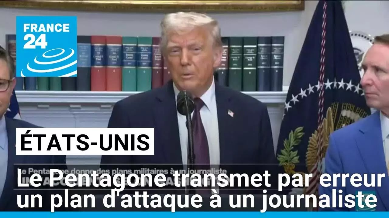 Le Pentagone transmet par erreur un plan d'attaque à un journaliste, une faille de sécurité