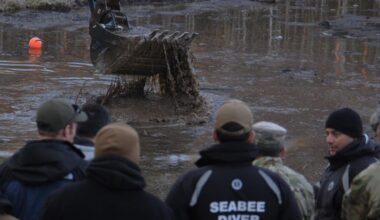 U.S. Navy dive team joins international recovery effort in Lithuania