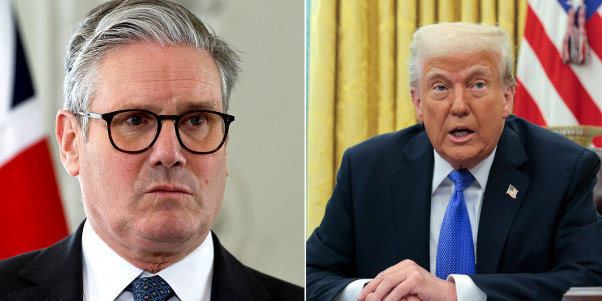 Keir Starmer claims UK ready to retaliate against US tariffs after Donald Trump vowed to spare Britain
