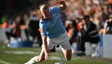 Haaland med straffebom, scoring og skade da Manchester City slet seg videre i FA-cupen