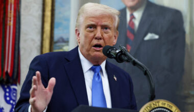 US politics: Donald Trump says he's considering ways to serve a third term as president of the United States