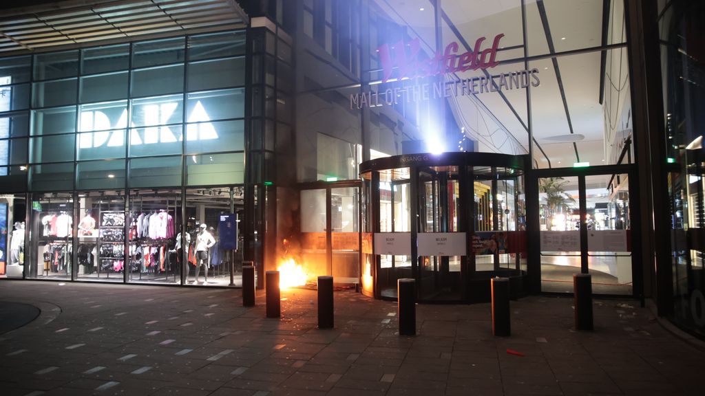 Opnieuw explosie bij winkelcentrum Mall of the Netherlands in Leidschendam