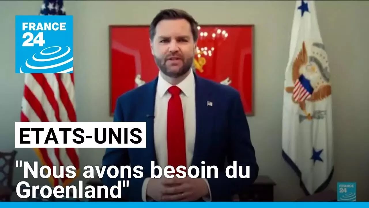 "Nous avons besoin du Groenland", affirme Trump avant une visite de JD Vance • FRANCE 24