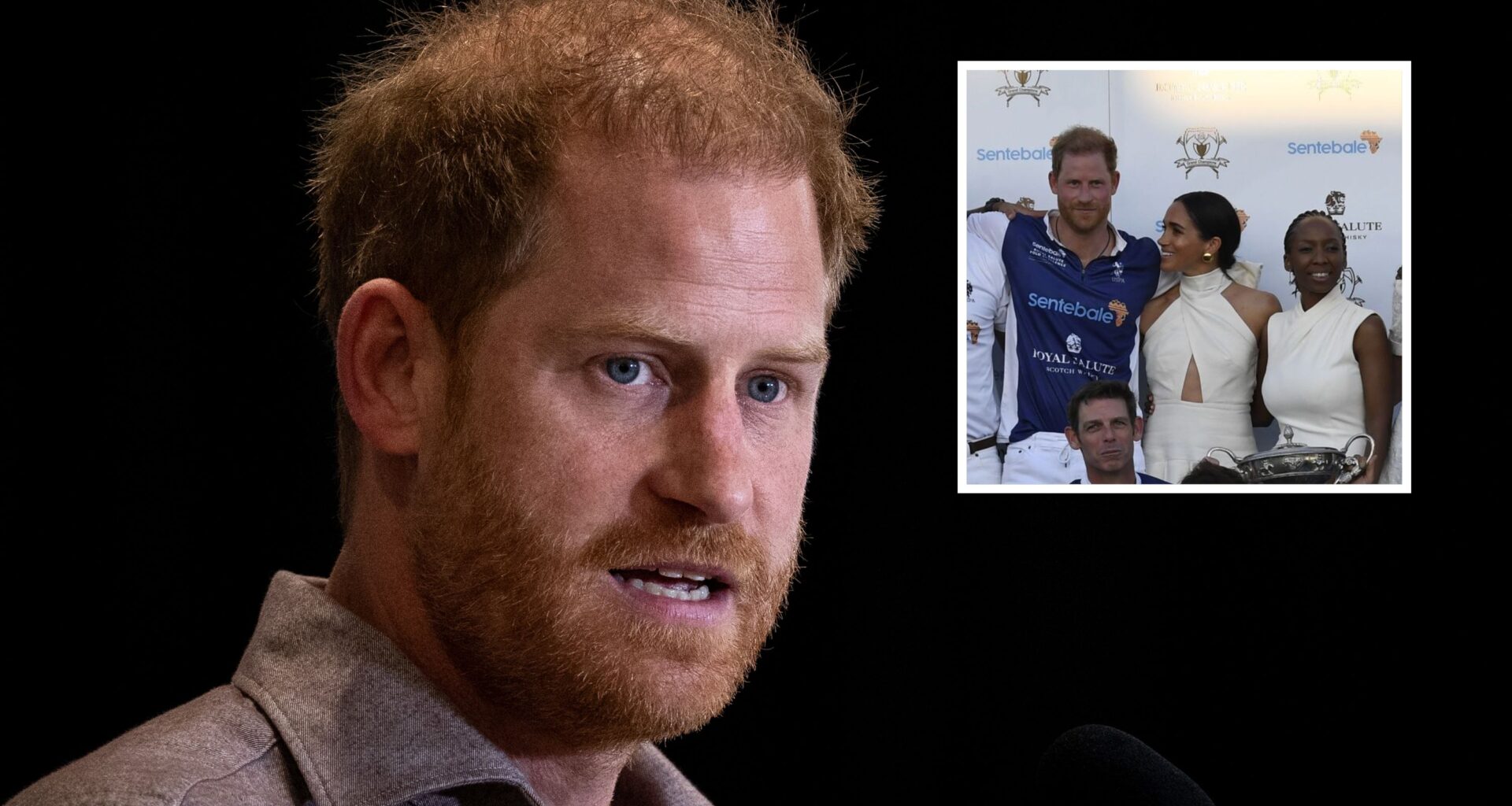Prince Harry With Meghan, Sophie Chandauka