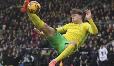 Norwich City: Oscar Schwartau on target for Denmark U19s