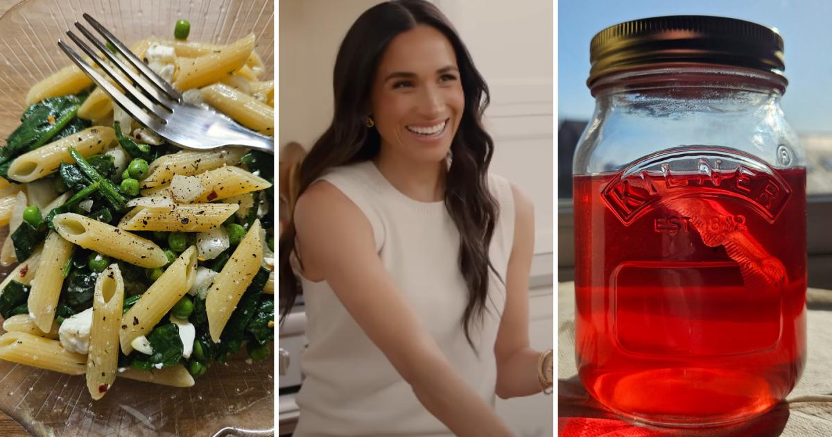 I made Meghan Markle’s Netflix show pasta salad and sun tea