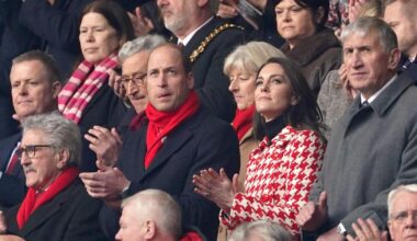 William and Kate to cheer on rival teams at Wales v England Six Nations game