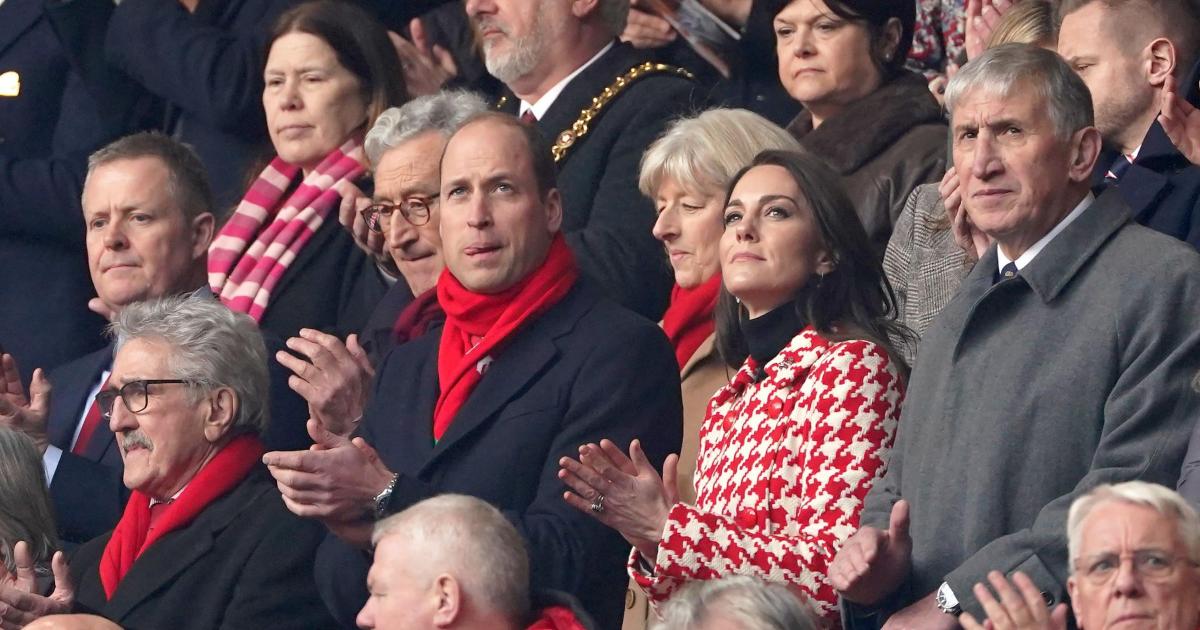 William and Kate to cheer on rival teams at Wales v England Six Nations game