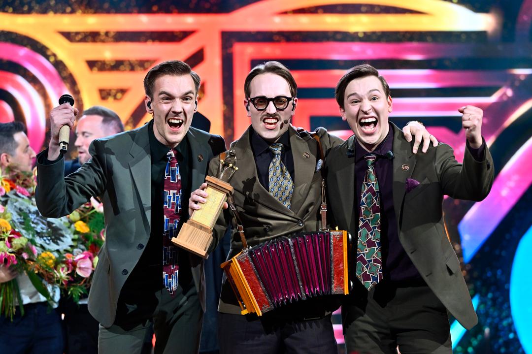 Sveriges KAJ knuser Norge på Eurovision-odds og Spotify