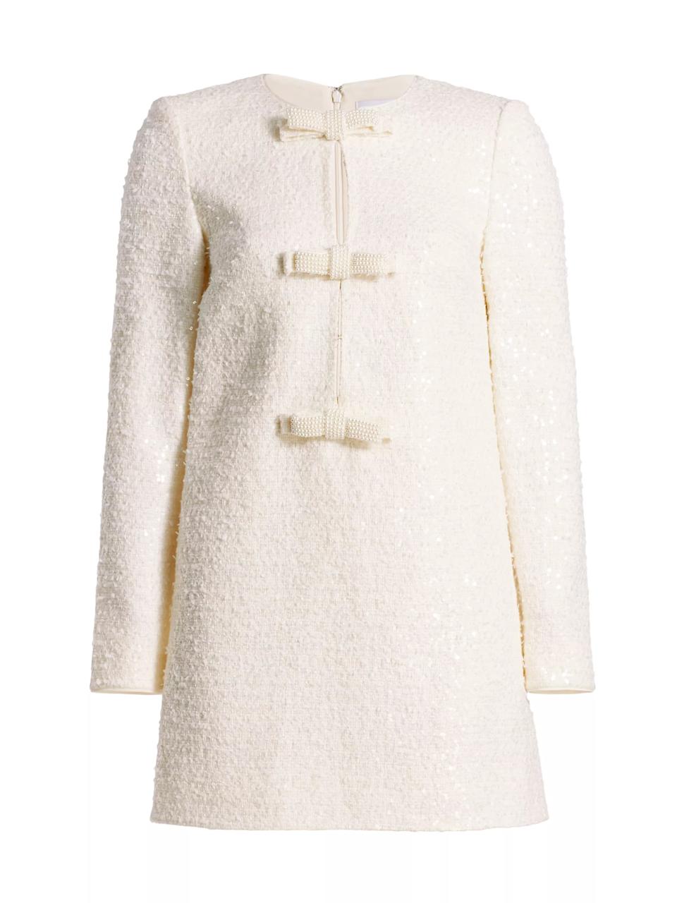 Blouclé Tie Minidress