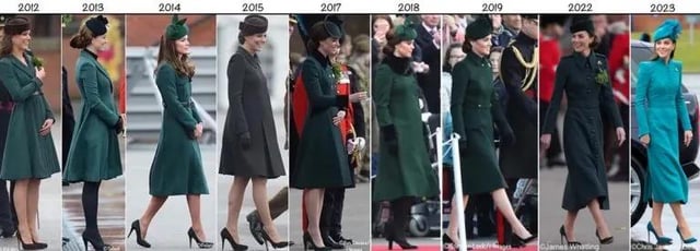 Kate's St. Patrick’s Day Style Through the Years