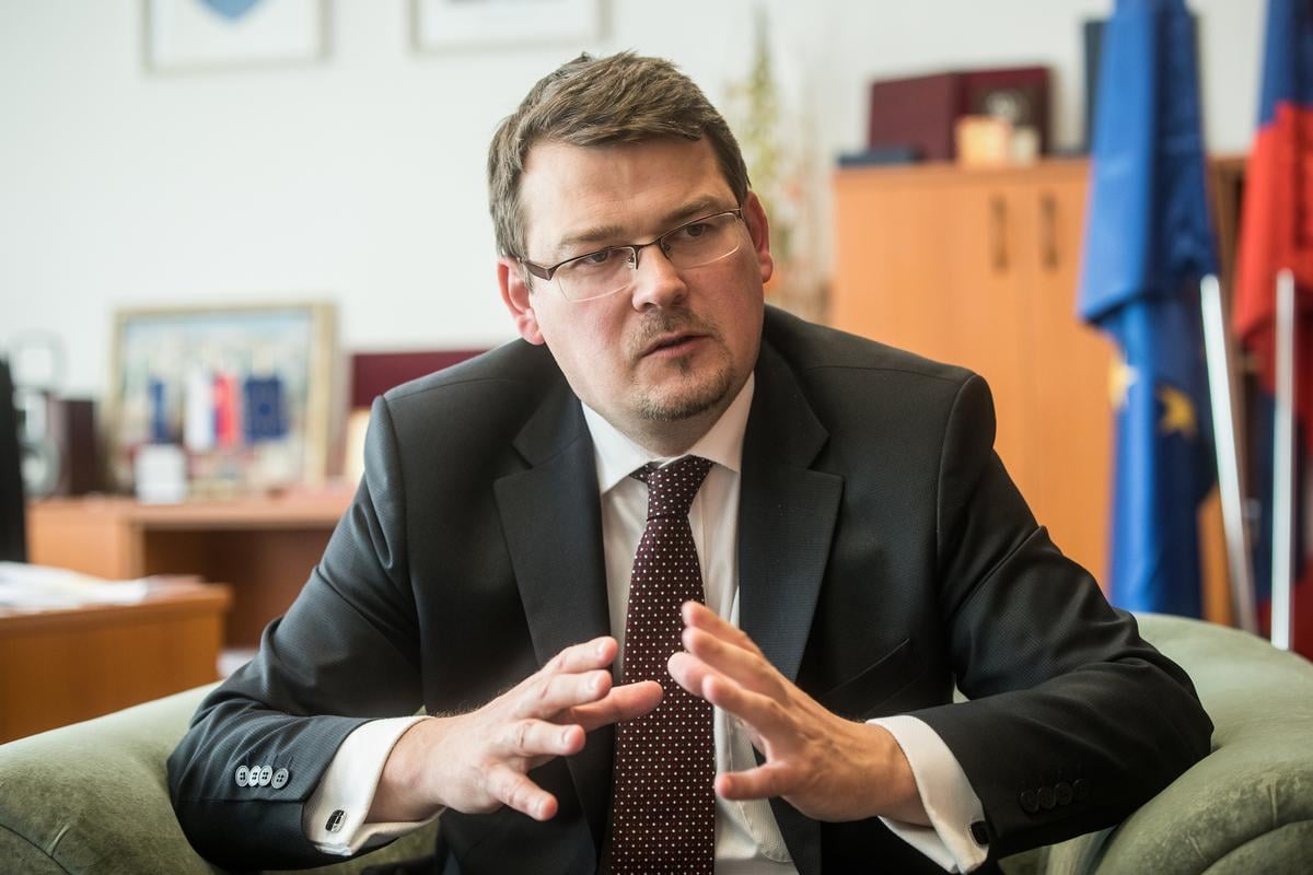 Former Slovak ambassador to the United Kingdom, Róbert Ondrejcsák.