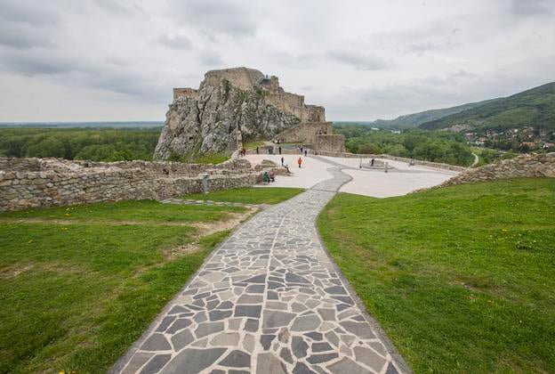 Imagine observing the night sky from a historic castle.