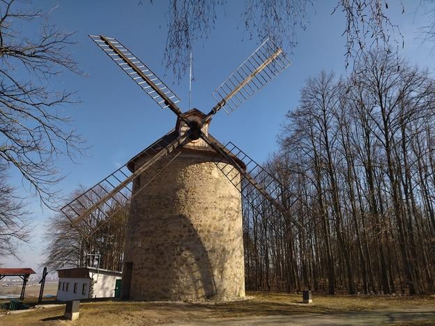The windmill in Holíč.