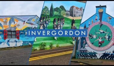 Exploring the famous port town of Invergordon in the besutiful Highlands of Scotland - home to the world's strongest man