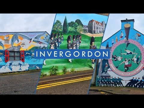 Exploring the famous port town of Invergordon in the besutiful Highlands of Scotland - home to the world's strongest man