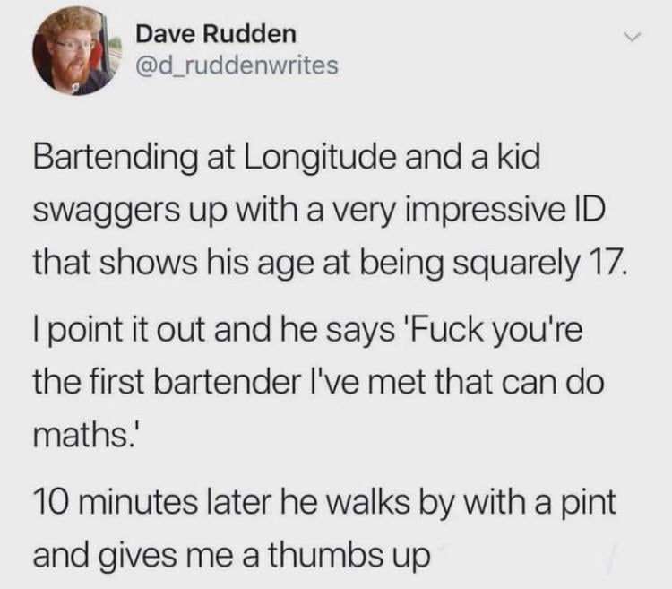 I have to admit that I also tried this as a 17 year old...