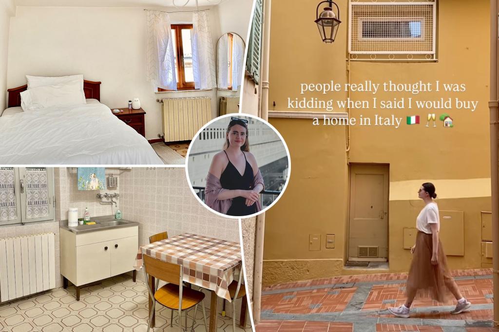 I'm sick of America and can't afford it anyway — I bought my dream-home in Italy for just under $40K
