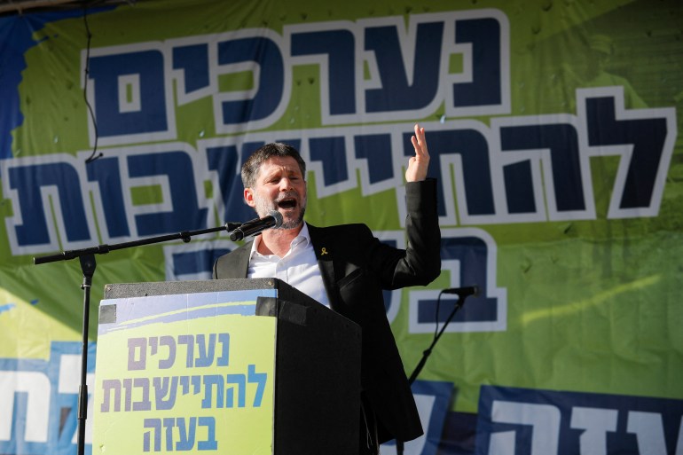 Israeli finance minister calls for expanding military operations in occupied West Bank