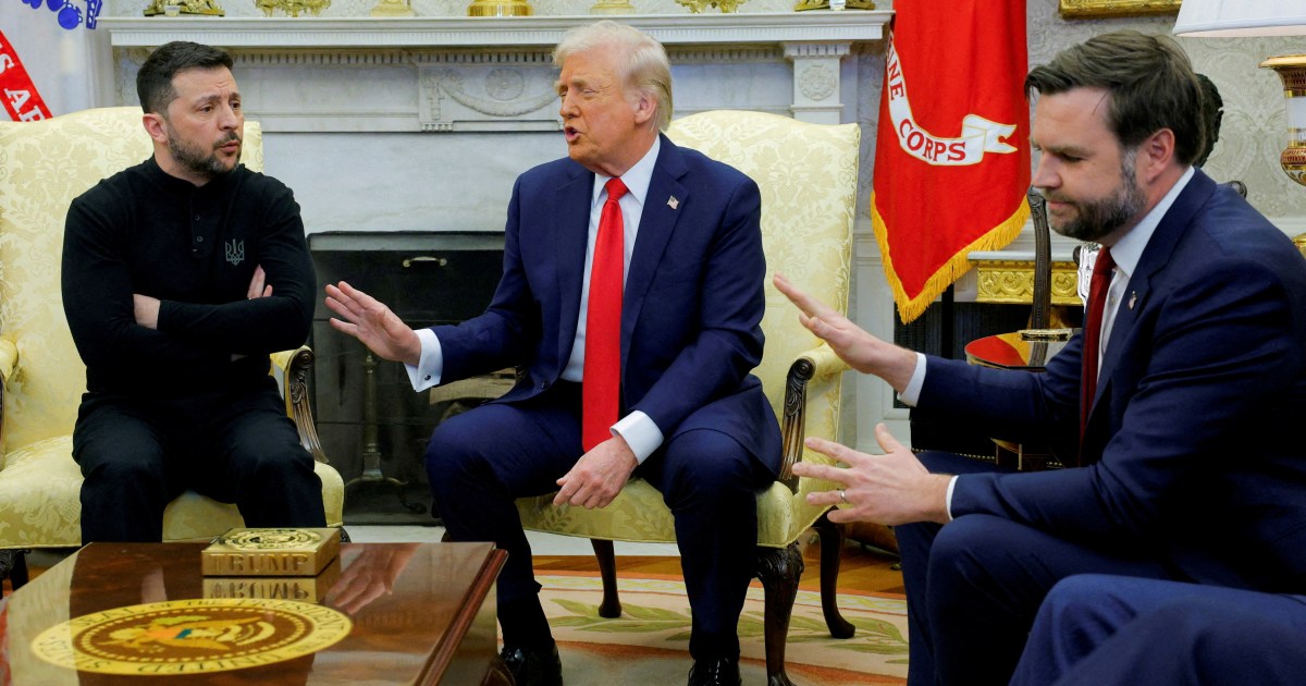Ukrainians fear losing US support as Trump-Zelenskyy clash shocks world | Russia-Ukraine war News
