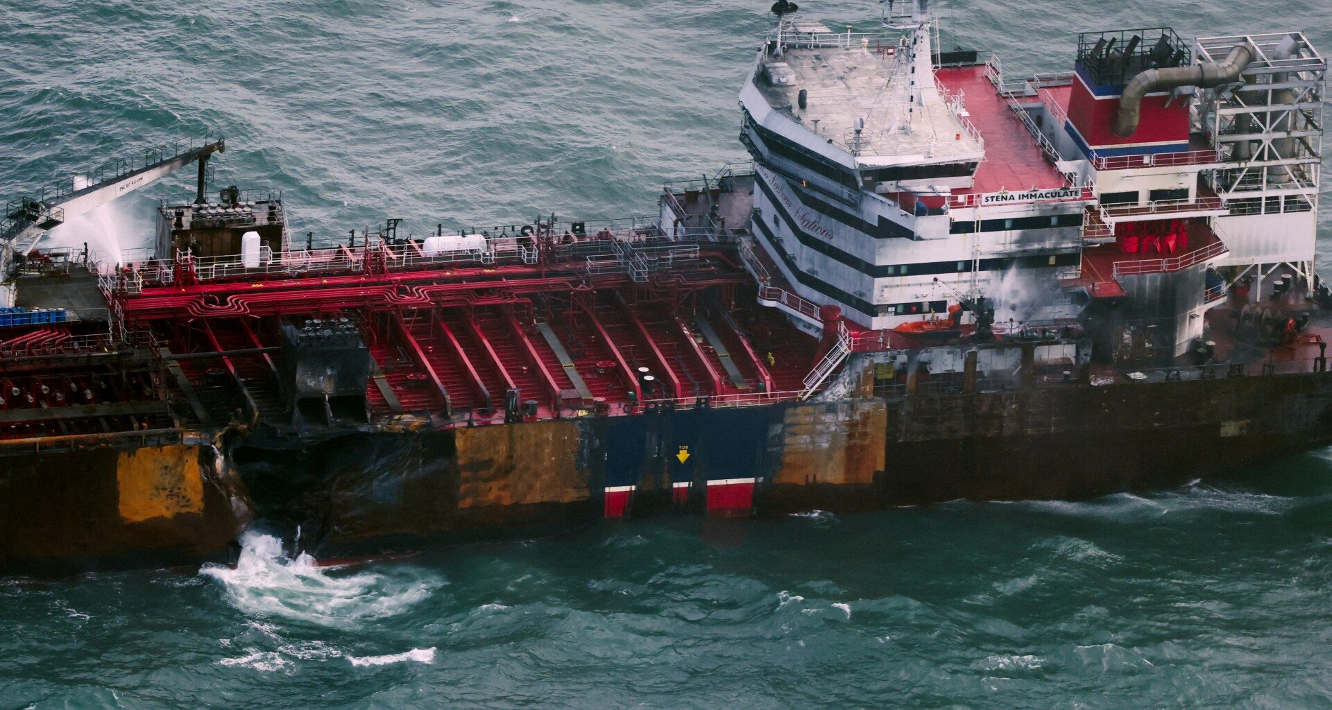 UK police arrest man over oil tanker and cargo ship collision in North Sea | Shipping News