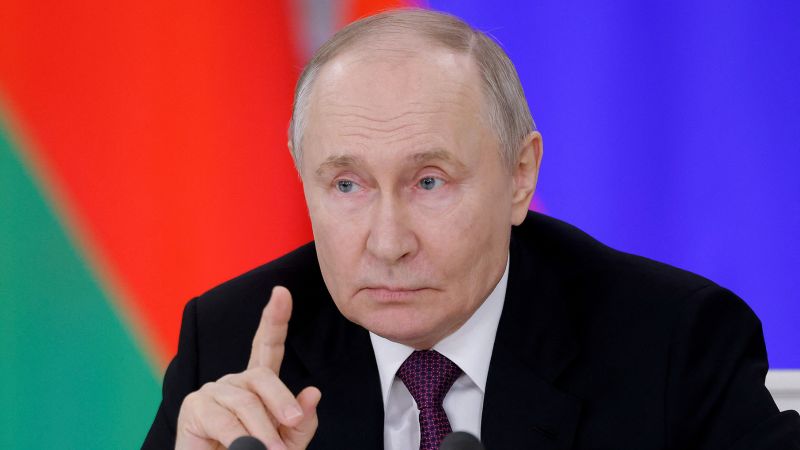 Russia-Ukraine ceasefire: Putin lays out sweeping questions and tough demands about US proposal