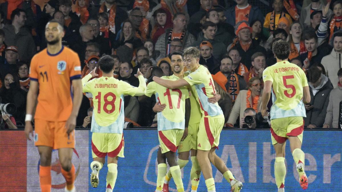 Spain vs Netherlands LIVE streaming info, UEFA Nations League Quarterfinal: When, where to watch ESP v NED second leg; Squads