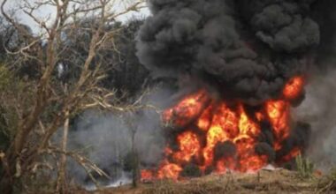 Nigeria pipeline explosion