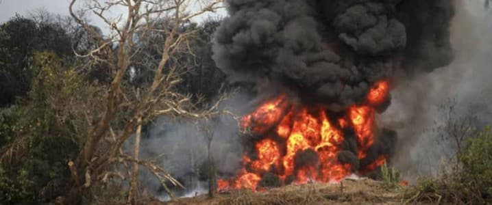Nigeria pipeline explosion