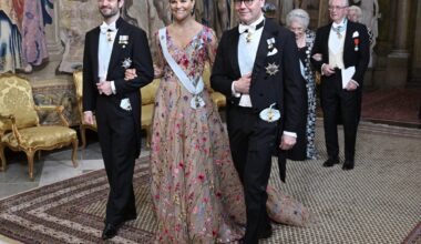 A Trio of Sparkling Tiaras at Sweden’s Royal Representation Dinner