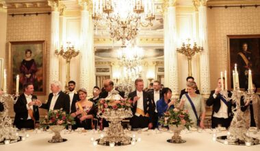 Sparkling Tiaras for the Singaporean State Visit to Luxembourg