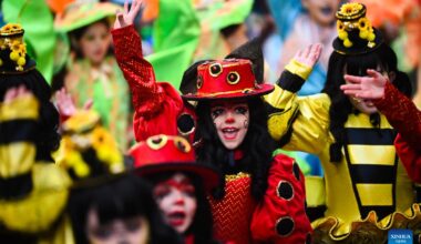 Carnival parade held in Valletta, Malta-Xinhua