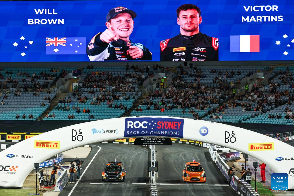 Team France wins Race of Champions Nations Cup-Xinhua