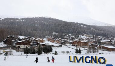 View of Livigno in Italy-Xinhua