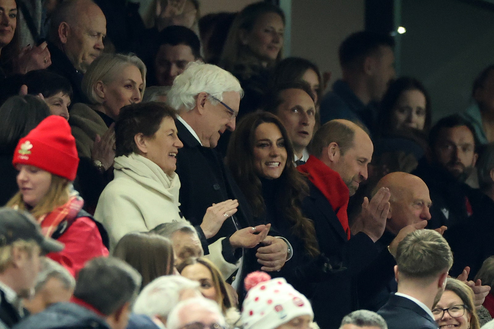 Image may contain Roger Schmidt Prince William Duke of Cambridge Aneurin Barnard Luba Skořepov and Havana Marking