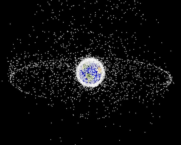 More and more space junk is being seen in low Earth orbit