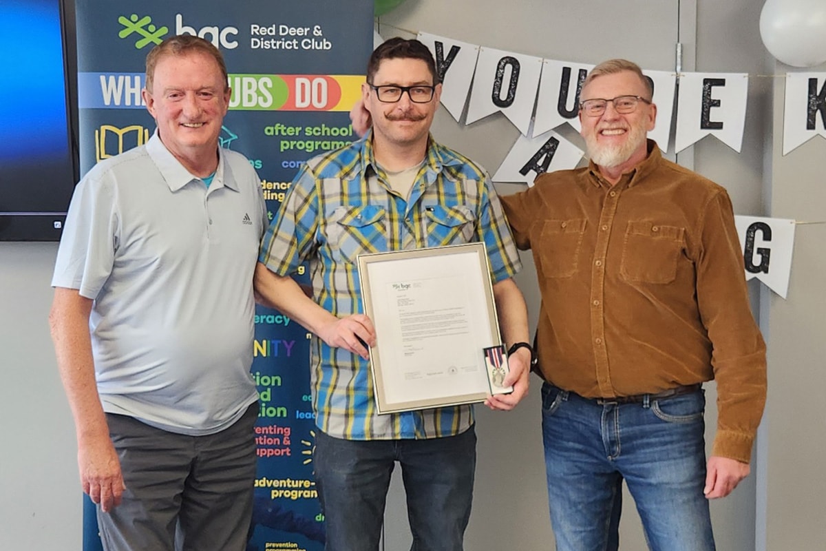 Red Deer man receives King Charles Coronation Medal