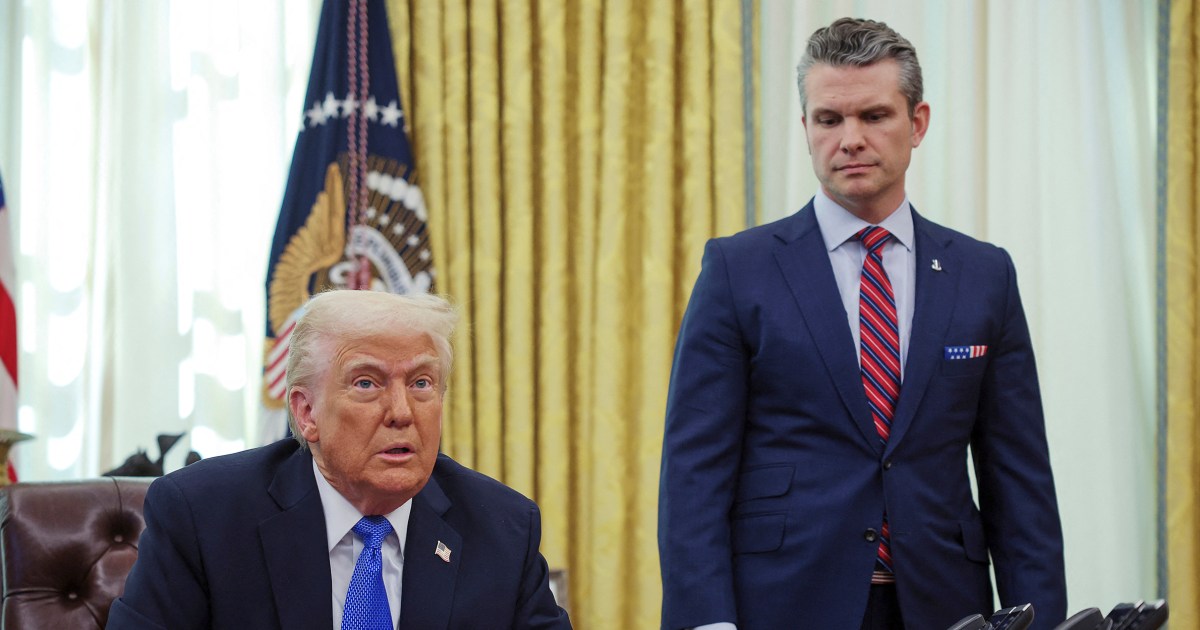 Majority unhappy with Trump's appointees, as some face heat over group chat with military plans