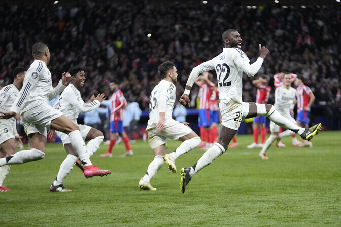 Real võitis penaltitel Madridi derbi, Dortmund tuli kaotusseisust välja | Jalgpall