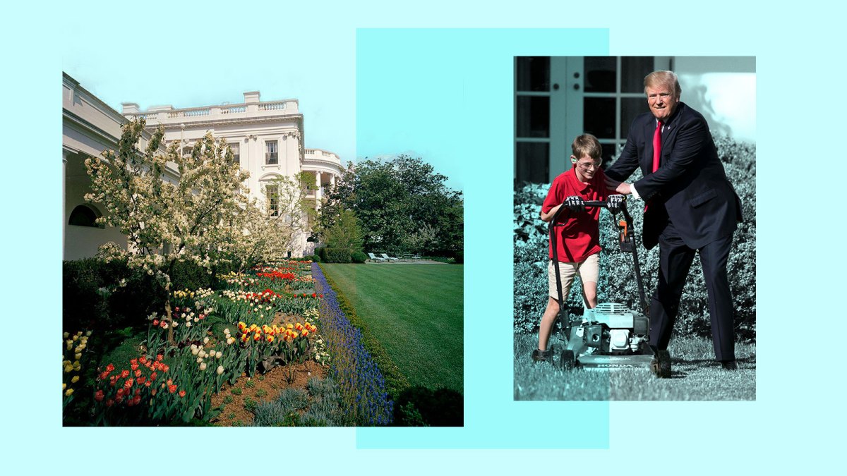 Why Trump is paving over Jackie Kennedy’s White House garden