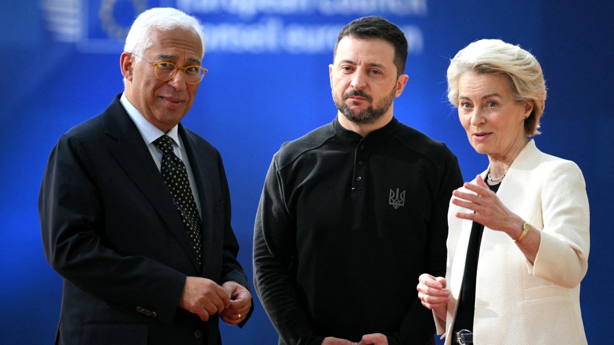 EU leaders tell Zelensky Europe is stronger than Russia