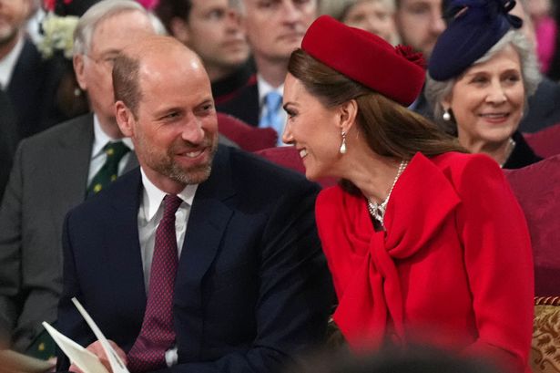 The Prince and Princess of Wales together earlier this month 