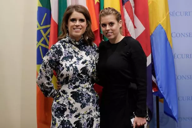 Princess Beatrice and Princess Eugenie