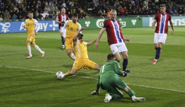Haaland on target in Norway's World Cup rout of Moldova