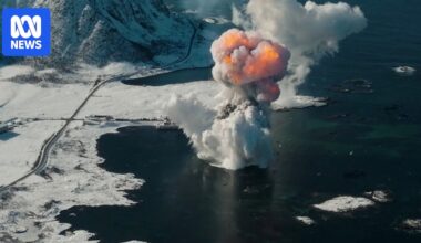 German startup's space rocket explodes seconds after take-off from Norway