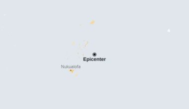 Map: 7.0-Magnitude Earthquake Near Tonga Promps Brief Tsunami Alert